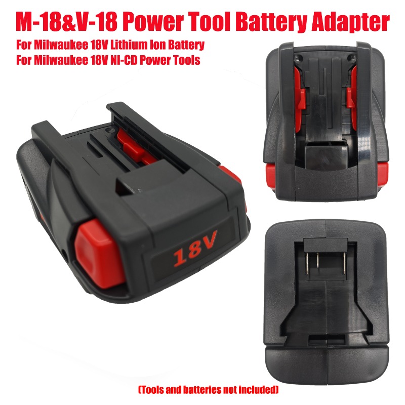 Power Tools Milwaukee - HAKSINKY M-18&V-18 Power Tool Battery Adapter