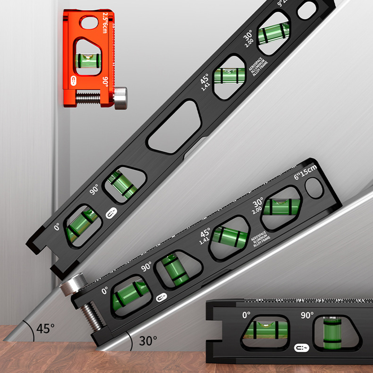 Power Tools Aldi - 6 Inch Magnetic Torpedo Level with