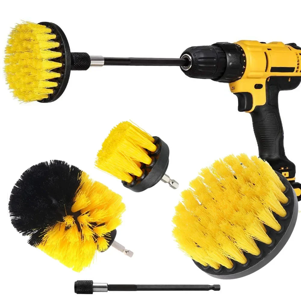 Drill Brush Attachment Set Pow - مراجعة Power Tools For Windows وسعره
