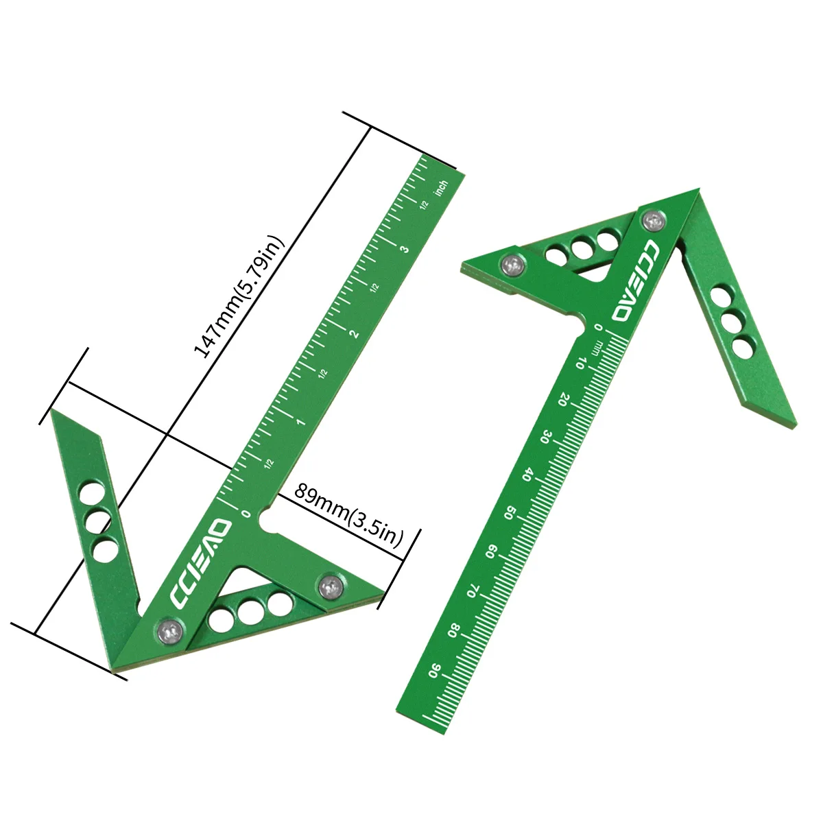 Aluminum Alloy Center Finder L - مراجعة Power Tools Aldi وسعره