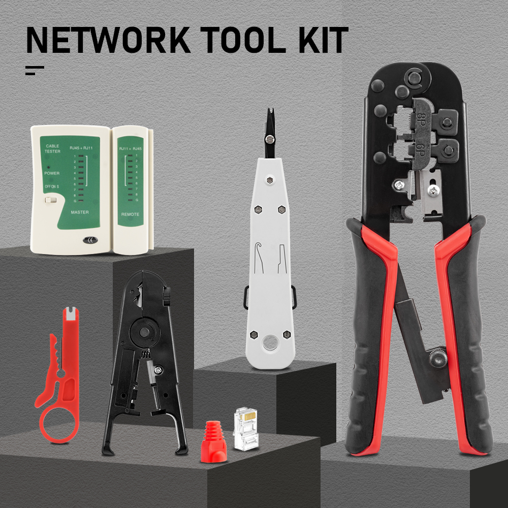 RJ45 Crimper RJ11 RJ45 Crimpin - مراجعة Power Tools America وسعره