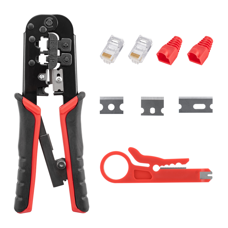 RJ45 Crimper RJ11 RJ45 Crimpin - مراجعة Power Tools America وسعره