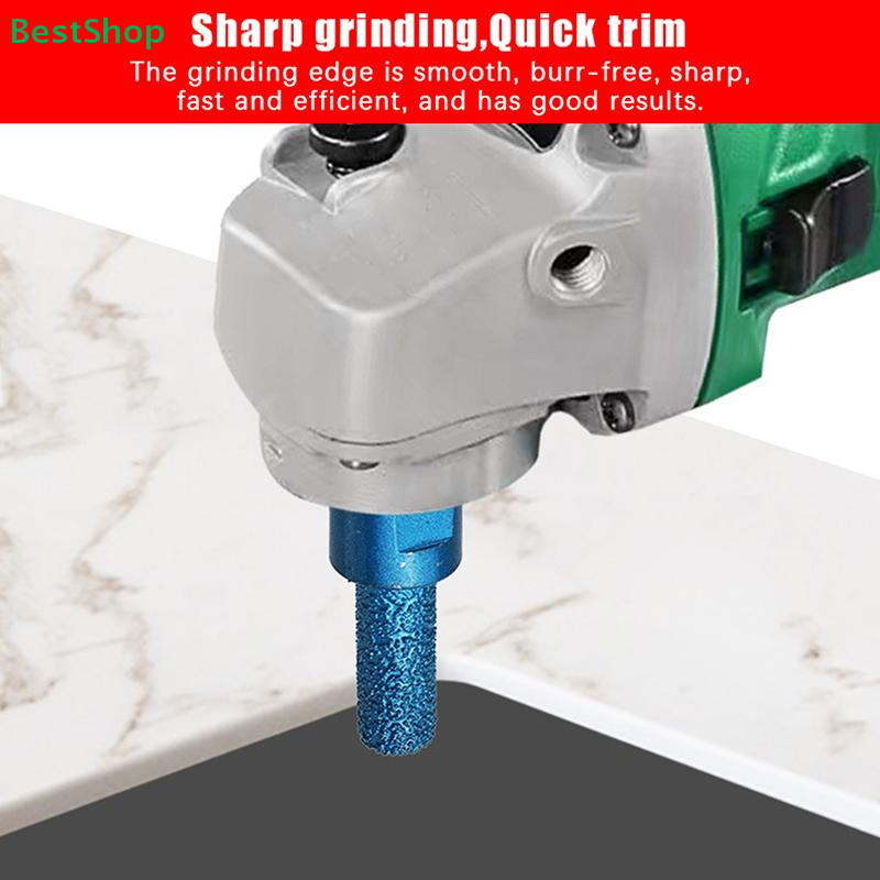 ♬1/3Pcs Vaccum Brazed Milling  - مراجعة Tile Cutter Electric وسعره