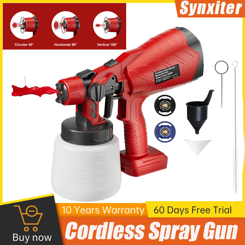 Cordless Electric Spray Gun Fo - مراجعة Power Tools For Windows وسعره