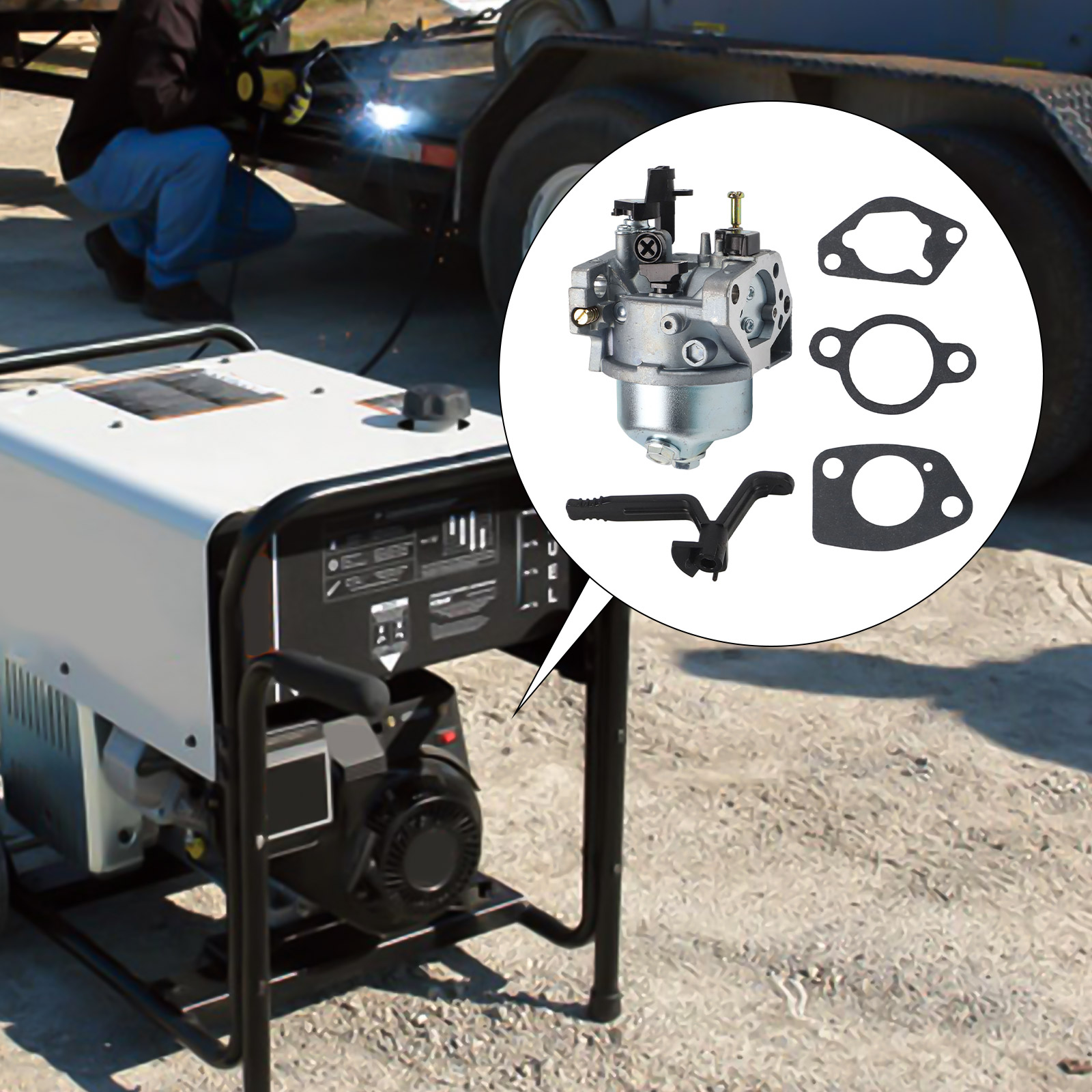10*10*8cm Carburetor Kit Easy  - مراجعة Power Tools Skills وسعره