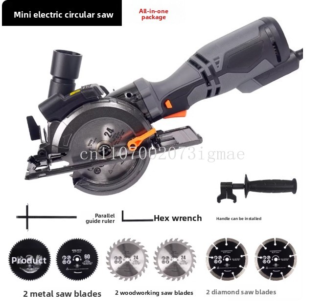 Mini Electric Circular Saw Las - مراجعة Tile Cutter Electric وسعره