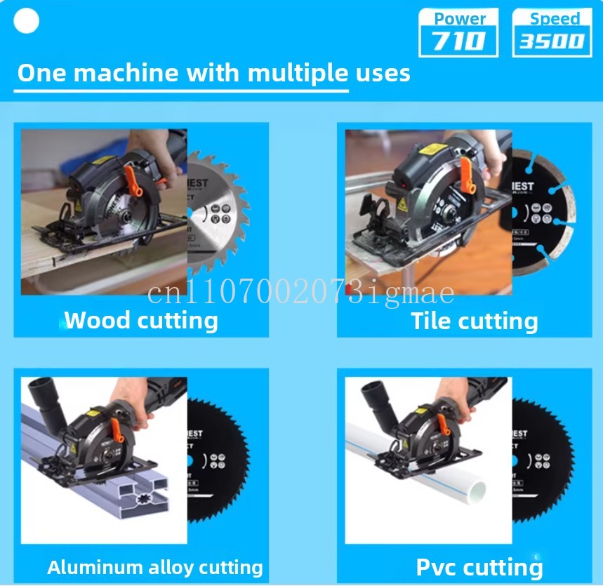 Mini Electric Circular Saw Las - مراجعة Tile Cutter Electric وسعره