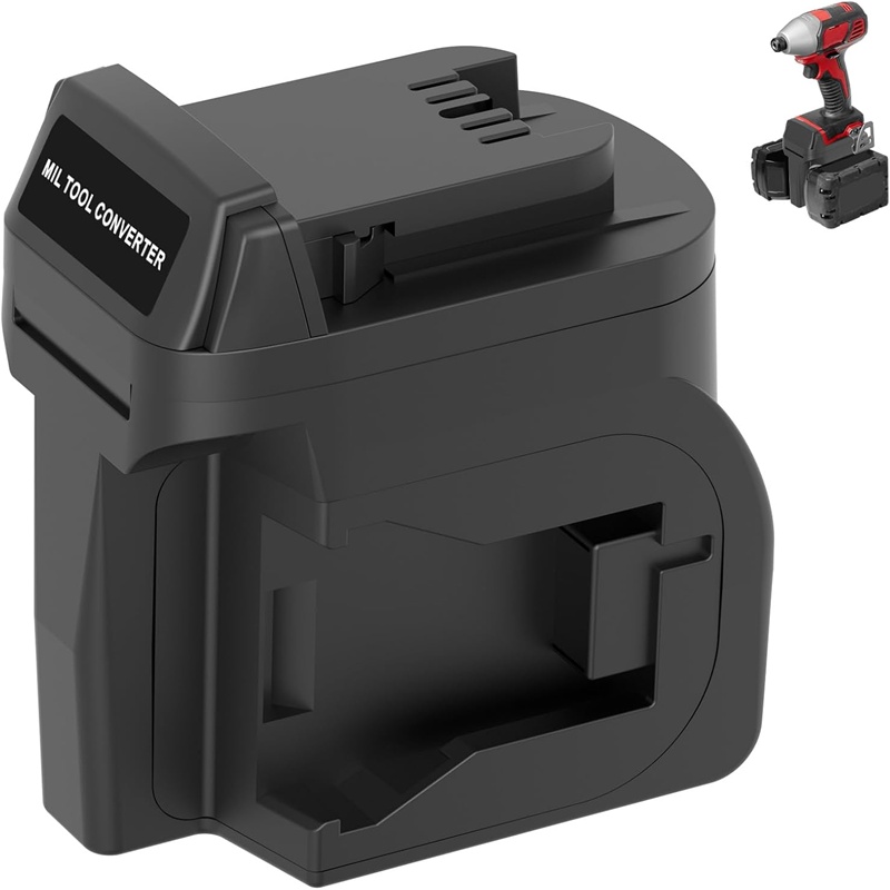 2 in 1 Battery Adapter for Mil - مراجعة Power Tools Milwaukee وسعره