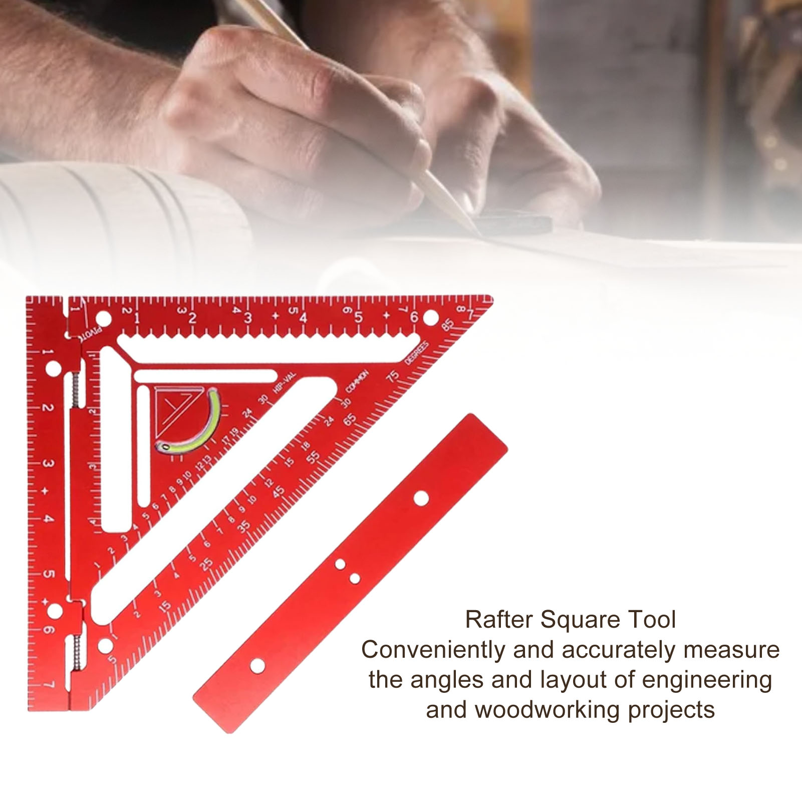 Layout Measuring Tool Rafter   - مراجعة Power Tools Aldi وسعره