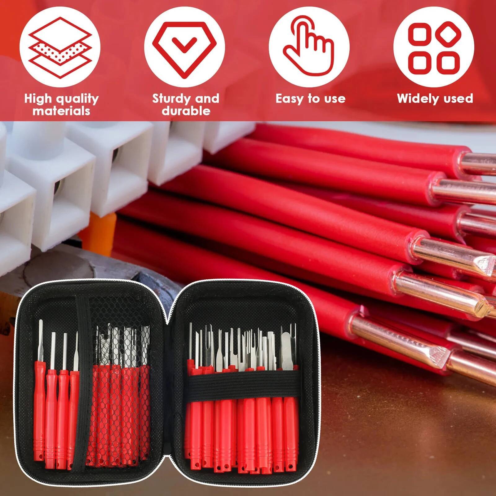 36pcs Car Terminal Removal Kit - مراجعة Bag Power Tools وسعره