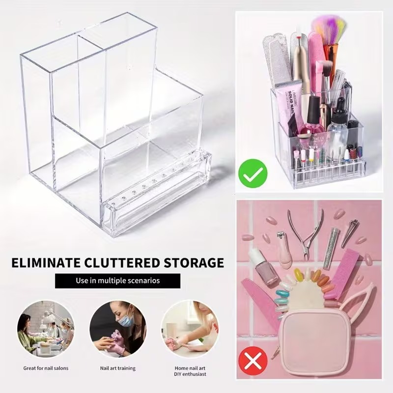 A Compact Holder And Organizer - مراجعة Power Tools Pink وسعره