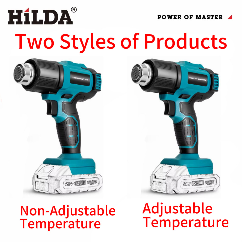 HILDA Handheld Hot Air Gun Adj - مراجعة Power Tools Pink وسعره
