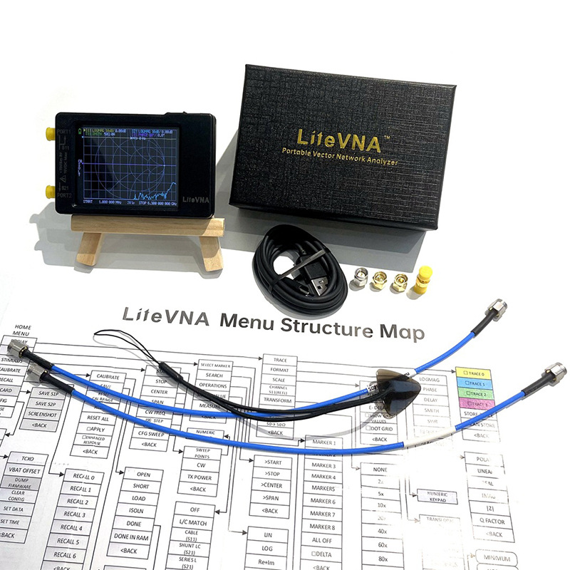 HOSHI LiteVNA64 50kHz-6.3GHz V - مراجعة Power Tools Vector وسعره
