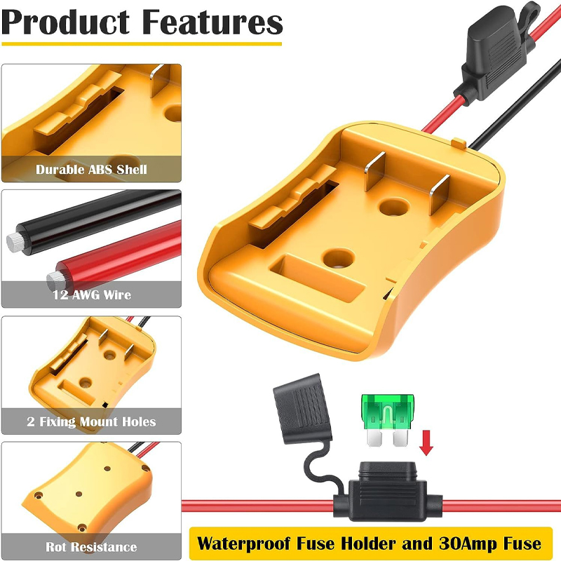 Battery Adapter Converter for  - مراجعة Power Tools Milwaukee وسعره