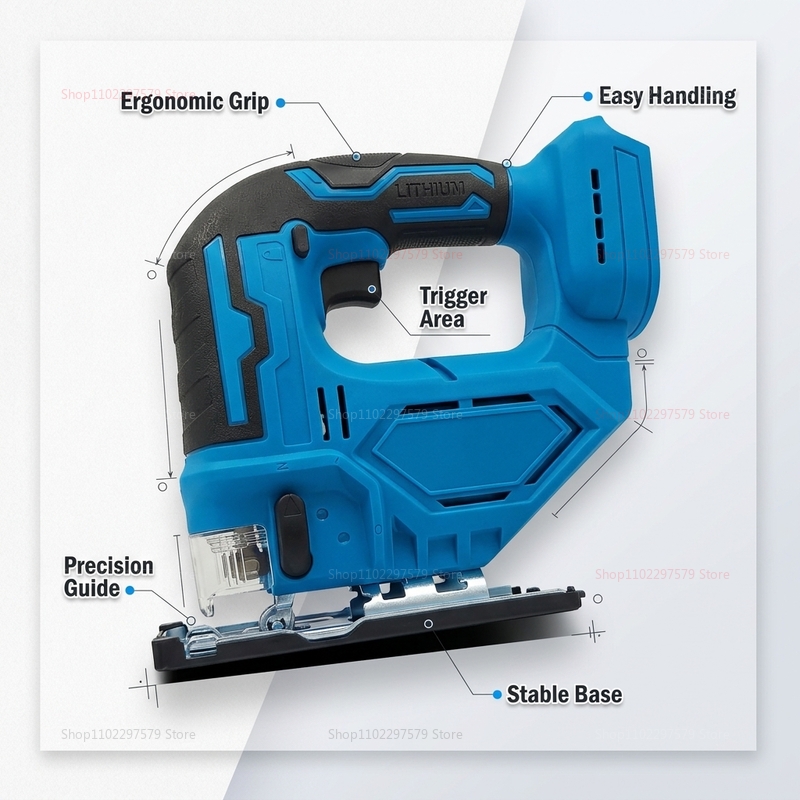 3000RPM Cordless Electric Jigs - مراجعة Tile Cutter Electric وسعره