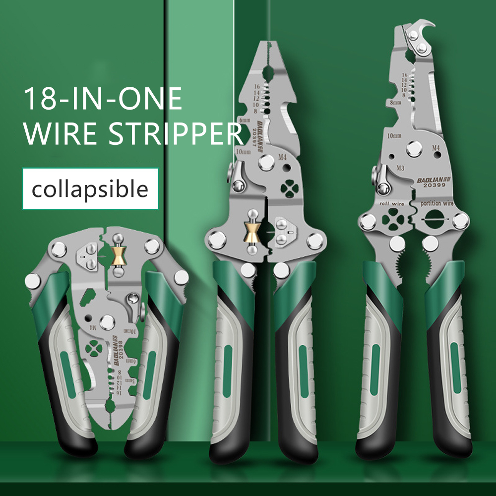 18 in 1 Foldable Wire Stripper - مراجعة Power Tools America وسعره