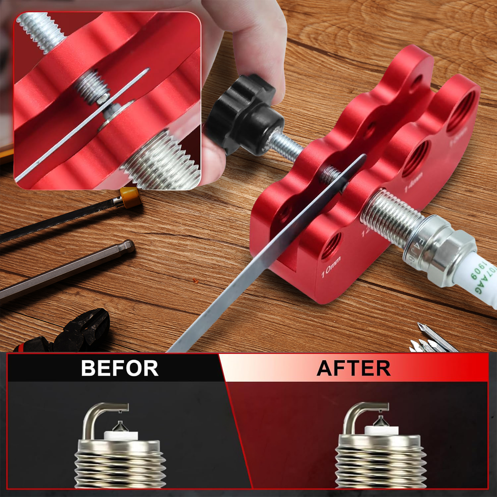 Ergonomics Spark Plug Gap Tool - مراجعة Power Tools Aldi وسعره