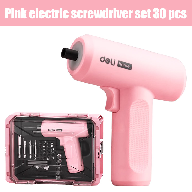 3.6V Pink Electrical Screwdriv - مراجعة Power Tools Pink وسعره