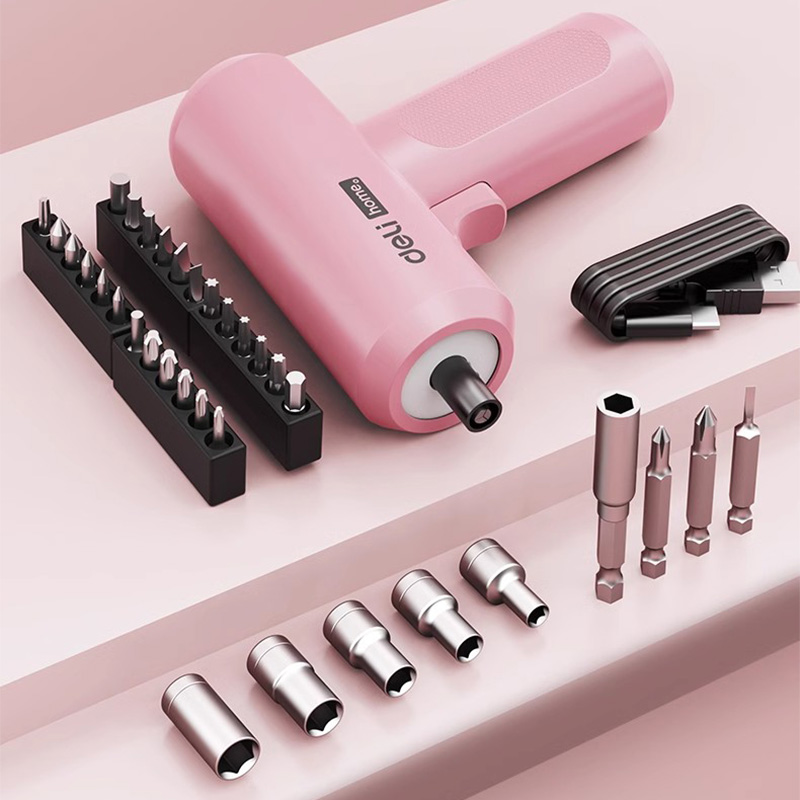 3.6V Pink Electrical Screwdriv - مراجعة Power Tools Pink وسعره
