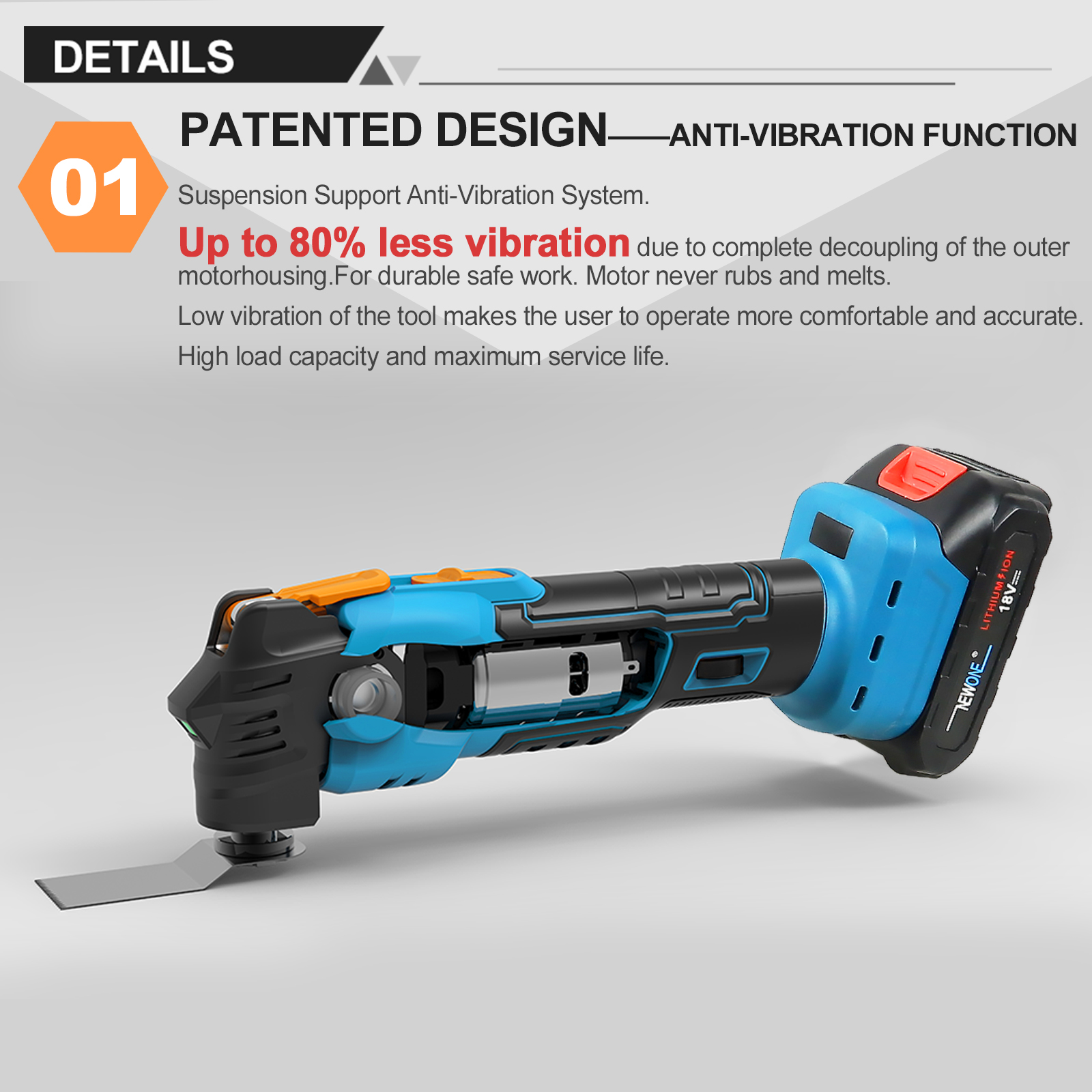 Newone Cordless Multifunction  - مراجعة Power Tools Milwaukee وسعره