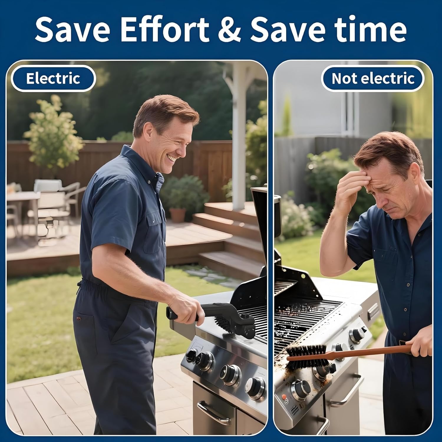 Electric BBQ Cleaning Brush St - مراجعة Power Tools America وسعره